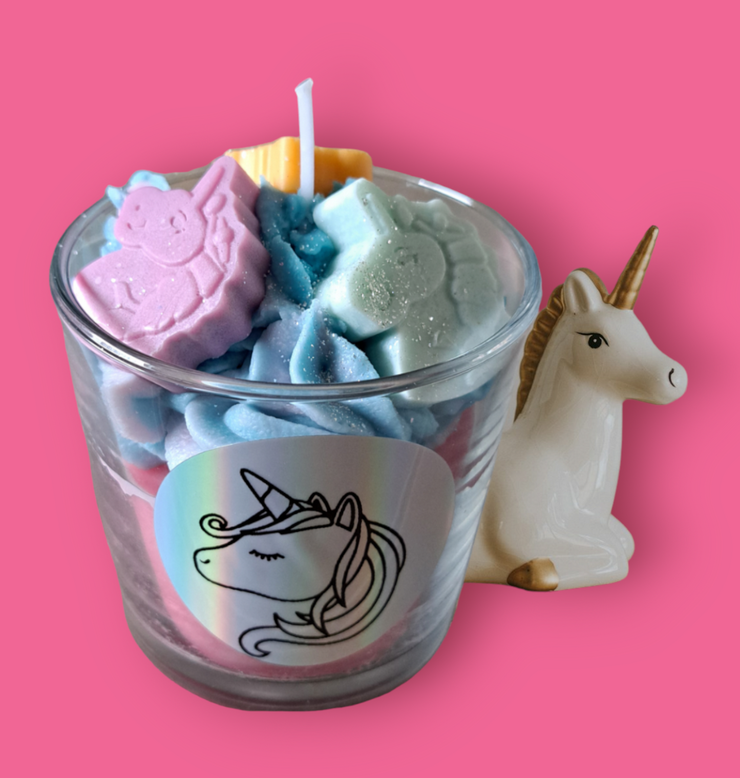 Unicorn kaars