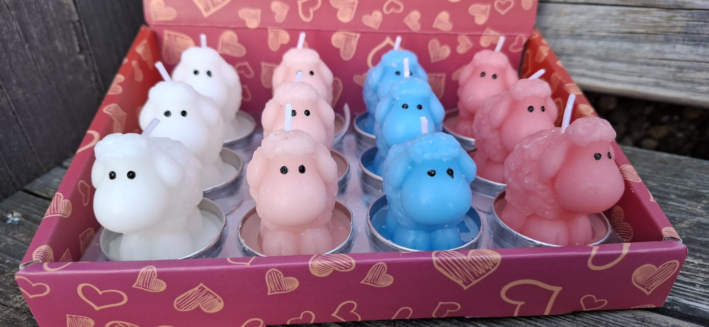 Schaapje waxinelichtje