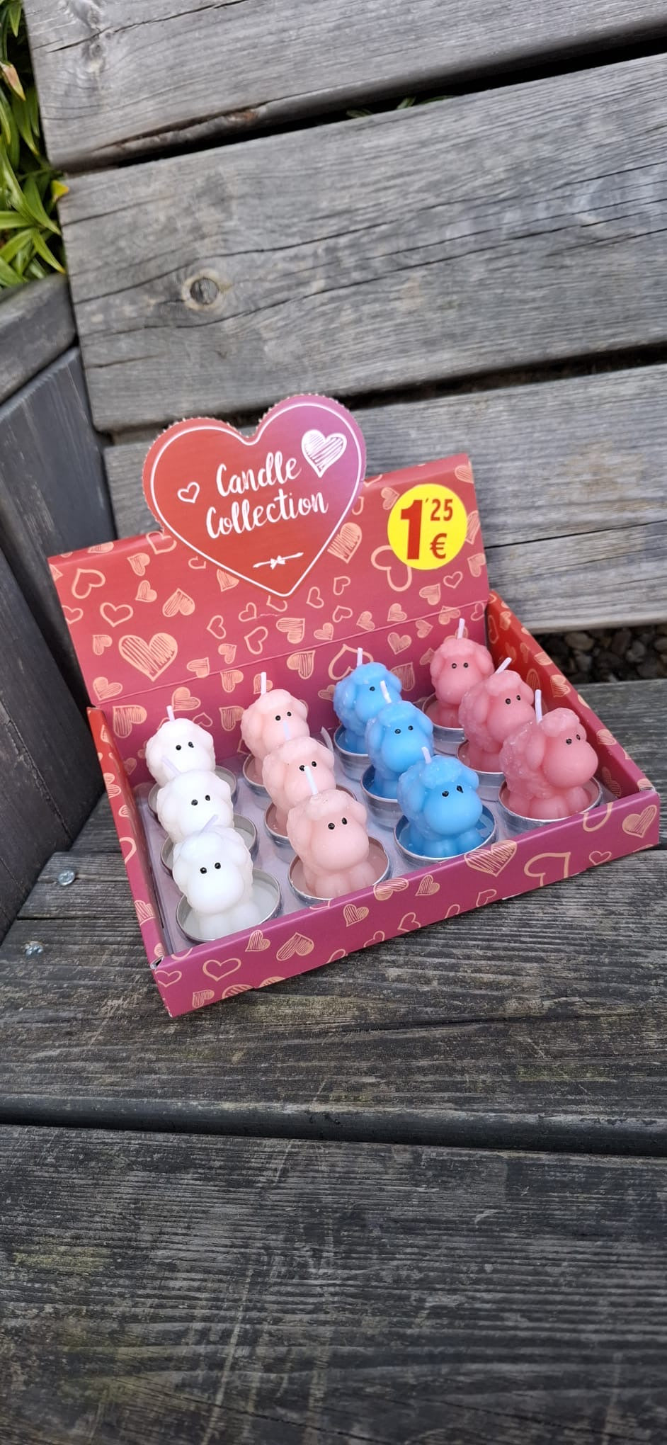 Schaapje waxinelichtje