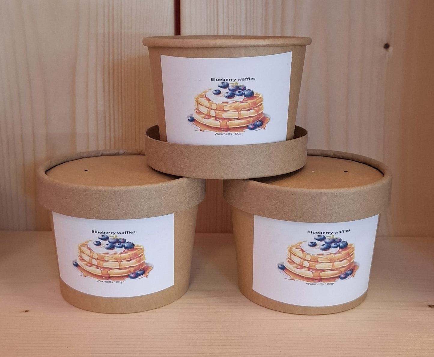 Blueberry pancakes scoopies
